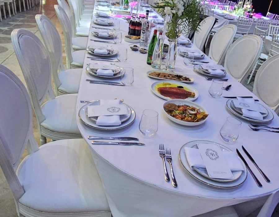 בנקט חצי עיגול 1.6 80