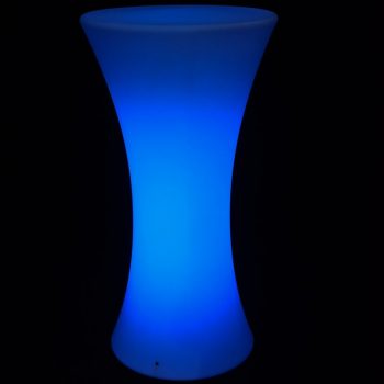 בר לד עגול שולחן פלסטיק כחול