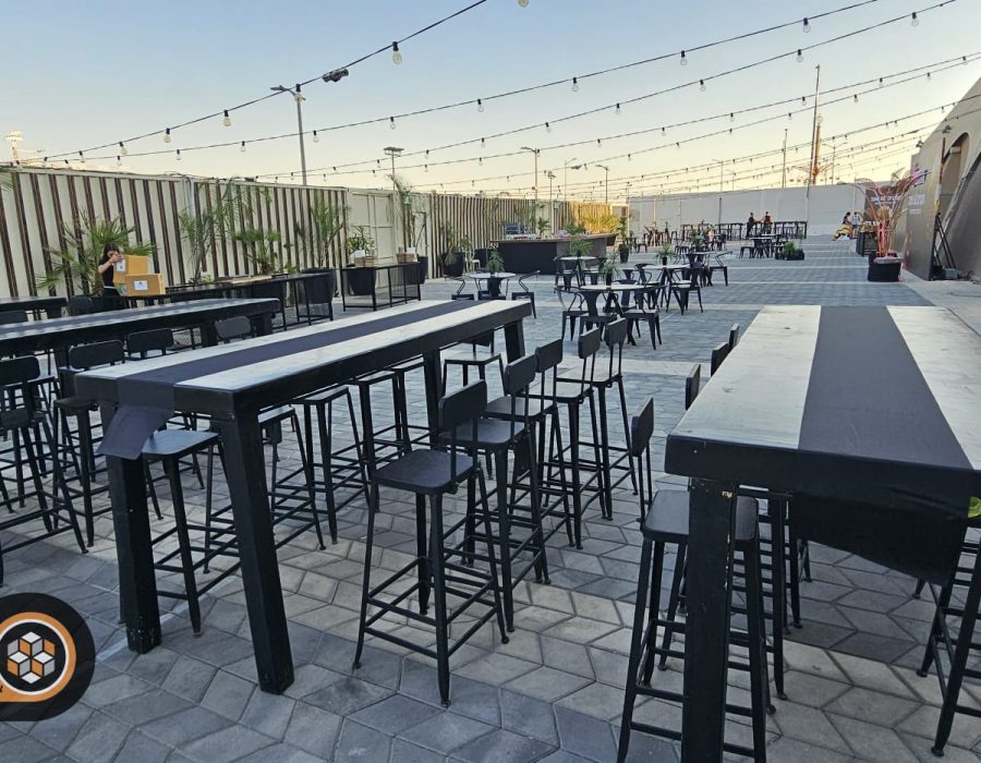 שולחן אפוקסי שחור 80 244